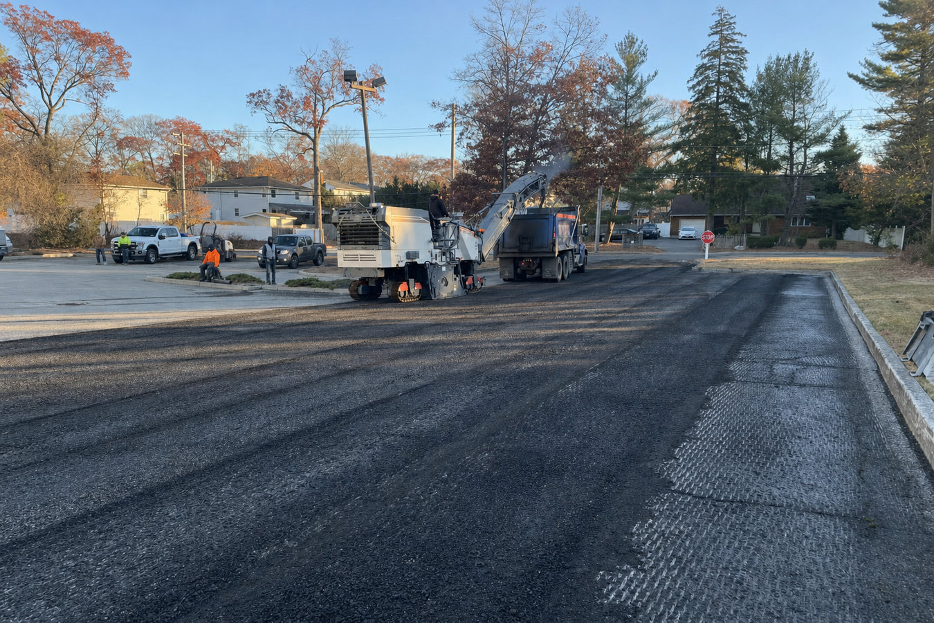 Asphalt resurfacing