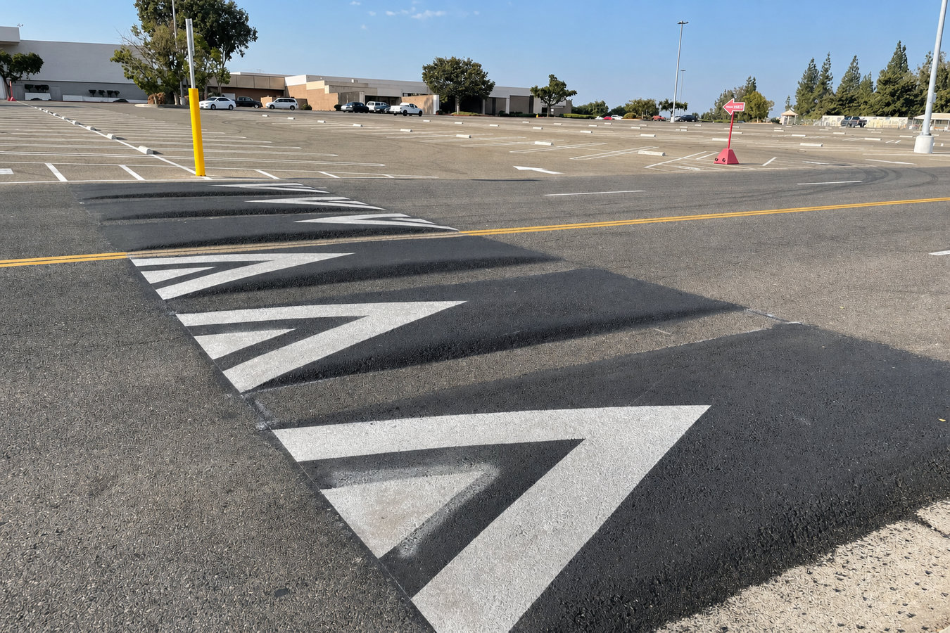 Speed bump installation